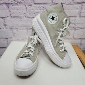 Converse Chuck Taylor All Star Platform Womens Sz US9 High Top Slate Sage Skater